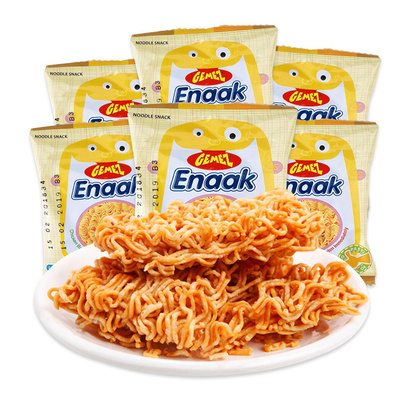 印尼进口小鸡面GEMEZenaak干脆面干吃面香脆面零食儿童方便面